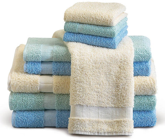 Mikvah Solid Colored Towels Ring Spun 100% Cotton